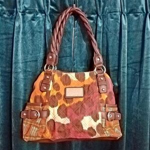 Relic Brand Colorful Mixed Media Bag